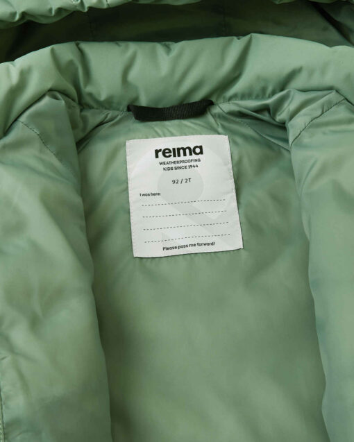 Reima Kleinkind Daunen Jacke KUPPONEN | green clay – Bild 6