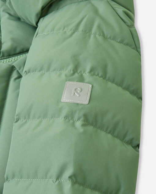 Reima Kleinkind Daunen Jacke KUPPONEN | green clay – Bild 3