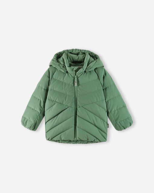 Reima Kleinkind Daunen Jacke KUPPONEN | green clay
