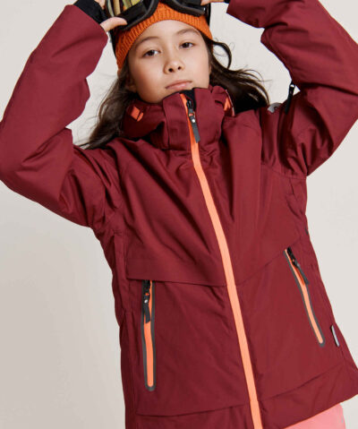 REIMA Reimatec Winterjacke / Skijacke POSIO | Jam red