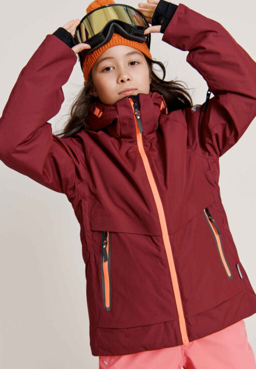 REIMA Reimatec Winterjacke / Skijacke POSIO | Jam red