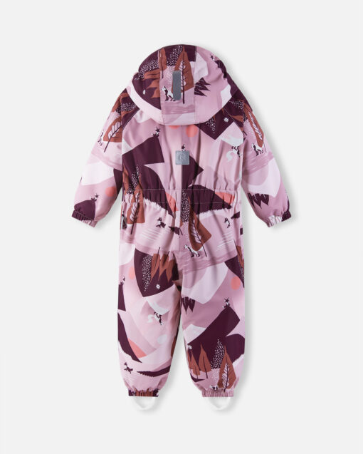 REIMA Wasserdichter Kleinkinder Schneeanzug Puhuri  | grey pink – Bild 10