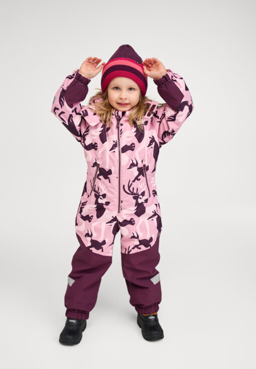 REIMA Reimatec Winter Overall KURIKKA | grey pink
