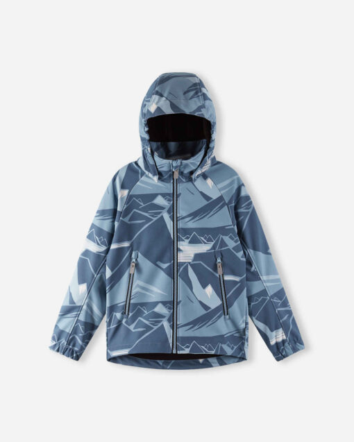 REIMA gefütterte Softshell jacke Aitoo | Cloudy Blue – Bild 8