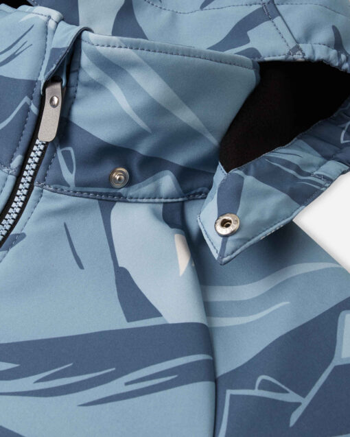 REIMA gefütterte Softshell jacke Aitoo | Cloudy Blue – Bild 4