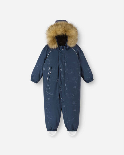 REIMA Wasserdichter Kleinkinder Daunen Overall AAPUA | navy – Bild 12