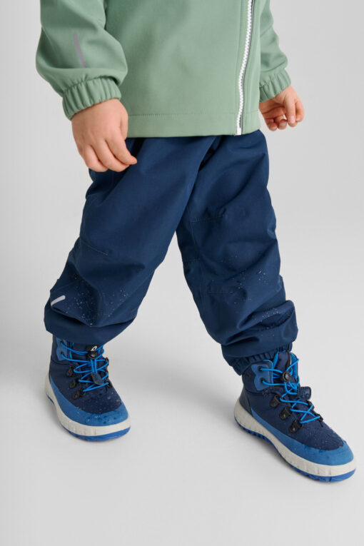 REIMA Wasserdichte Kleinkinder Outdoorhose Kaura | Navy – Bild 3