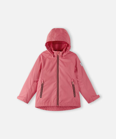 REIMA Wasserdichte Kinder Übergangsjacke Soutu | misty red