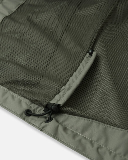 REIMA Wasserdichte Kinder Übergangsjacke Soutu | Greyish green – Bild 7
