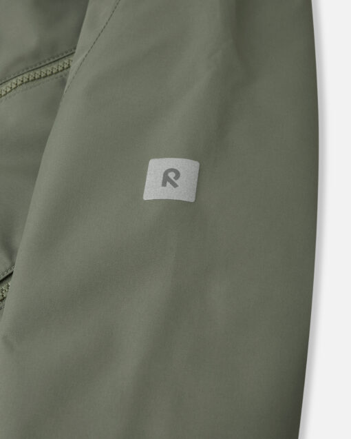 REIMA Wasserdichte Kinder Übergangsjacke Soutu | Greyish green