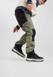 REIMA Wasserdichte Kinder Outdoorhose Sampu | Greyish green