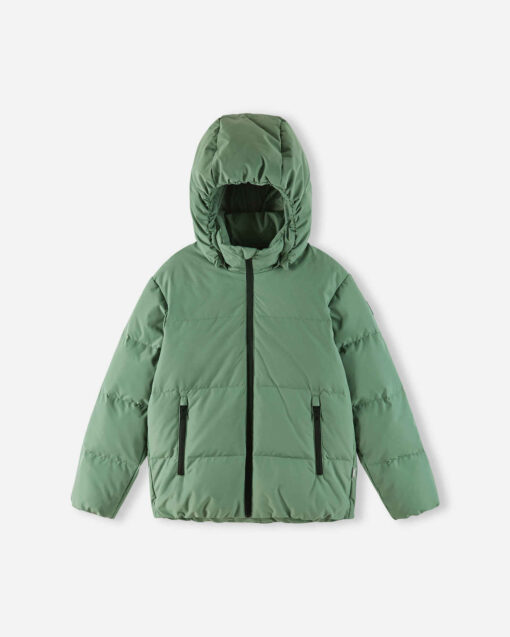 REIMA Daunen Winter Jacke PAIMIO | green clay – Bild 9