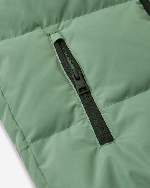 REIMA Daunen Winter Jacke PAIMIO | green clay – Bild 3