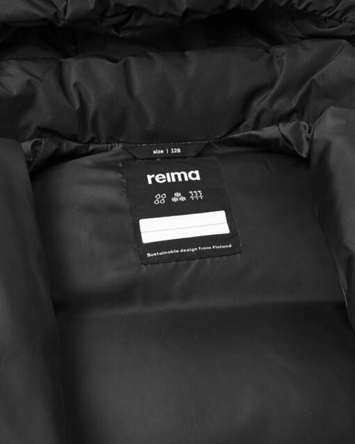 REIMA Daunen Winter Jacke PAIMIO | black – Bild 5