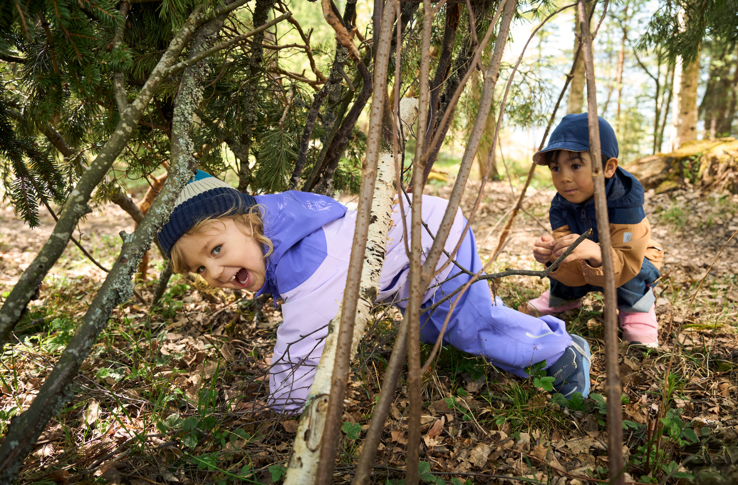 Reima ReimaTec Barfussschuhe Hyppii | navy – Bild 4