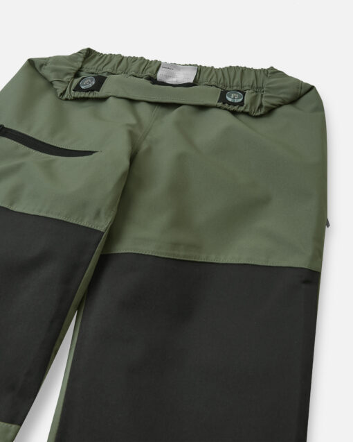 REIMA Wasserdichte Kinder Outdoorhose Samppi | Greyish green – Bild 2