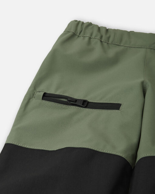 REIMA Wasserdichte Kinder Outdoorhose Samppi | Greyish green – Bild 6