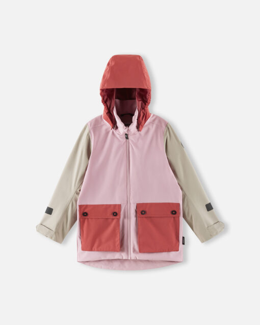 REIMA REIMATEC Übergangsjacke / Winterjacke (zip-in) SYSMA | grey pink – Bild 11