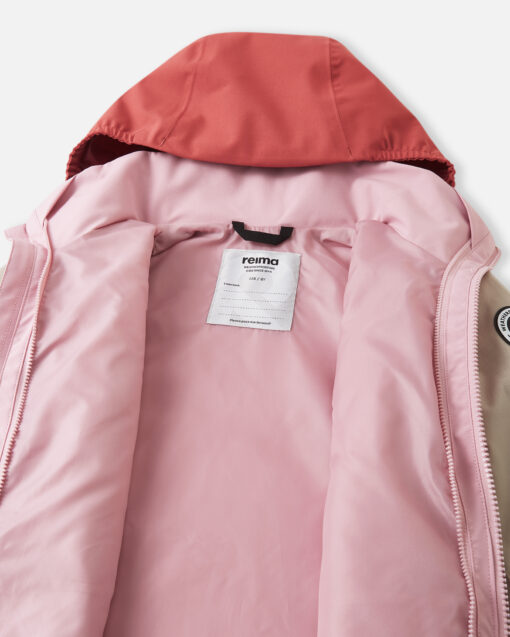 REIMA REIMATEC Übergangsjacke / Winterjacke (zip-in) SYSMA | grey pink – Bild 8