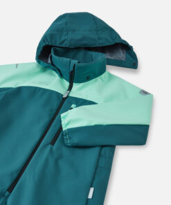 Alternative view of REIMA Kleinkind Softshell Overall ALKAVA | dark teal