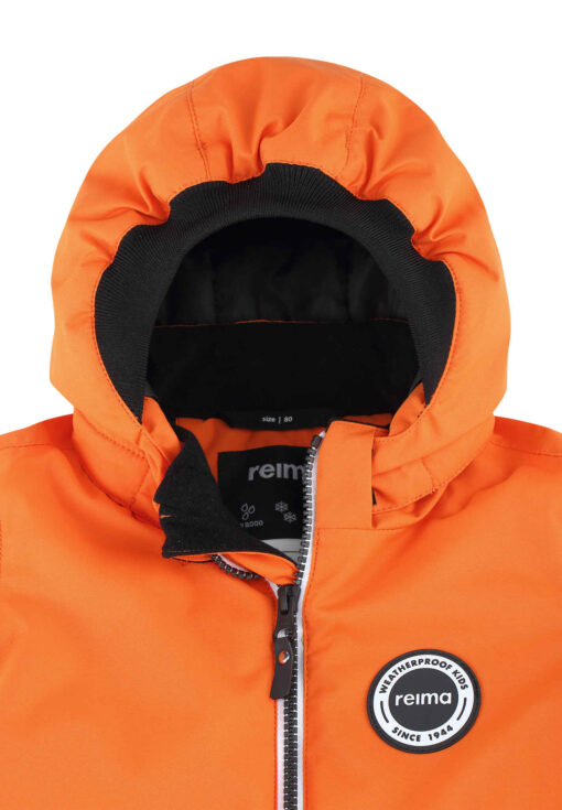 REIMA Wasserdichter Kleinkinder Übergangsoverall Marte | orange (2nd Season) – Bild 4