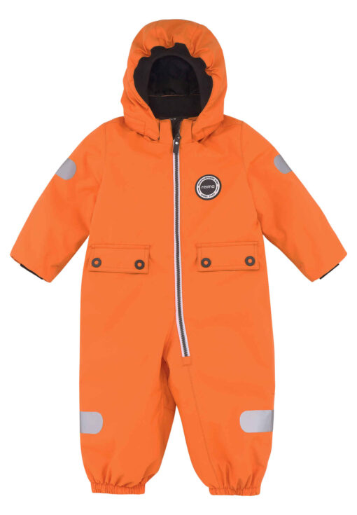 REIMA Wasserdichter Kleinkinder Übergangsoverall Marte | orange (2nd Season)
