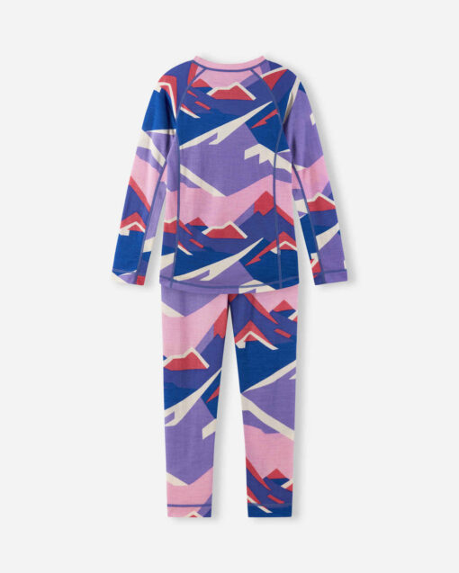 Reima Merinomix Thermo Funktions Unterwäsche Set TAITOA | breezy violet – Bild 8