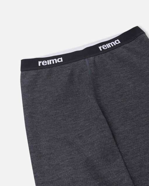 Reima Thermo Funktions Unterwäsche Set LANI | Black melange – Bild 5