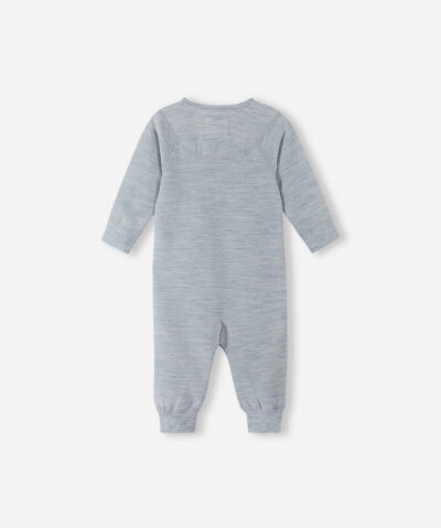 RREIMA Reima Overall Lauha (mit Merino) | Melange grey