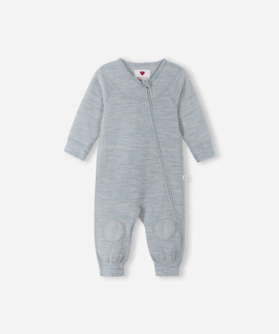 RREIMA Reima Overall Lauha (mit Merino) | Melange grey