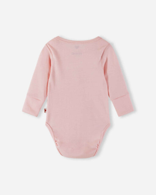 Reima Merino Baby Body UTU | pale rose – Bild 4