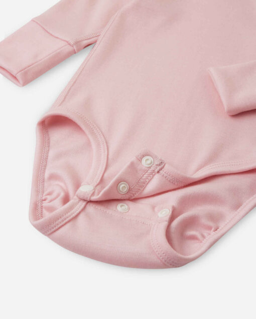 Reima Merino Baby Body UTU | pale rose – Bild 2