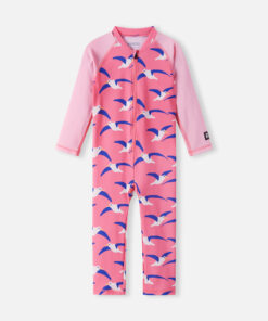 REIMA Kleinkind UV Overall POLSKII (UPF 50+) | soft coral