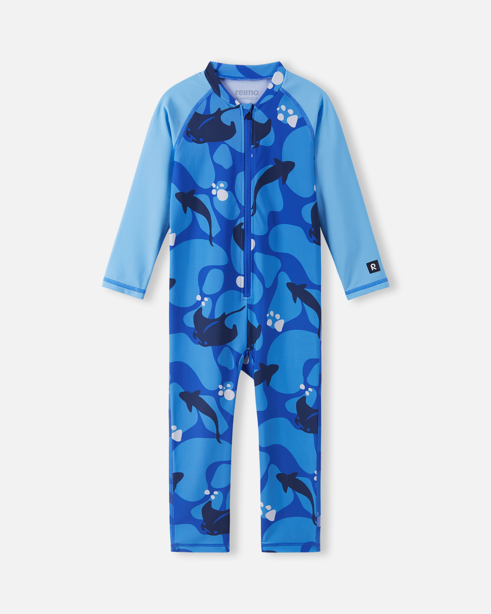 REIMA Kleinkind UV Overall POLSKII (UPF 50+) | spakly blue
