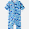 REIMA Kleinkinder UV Overall ATLANTTI (UPF 50+) | Fresh Blue
