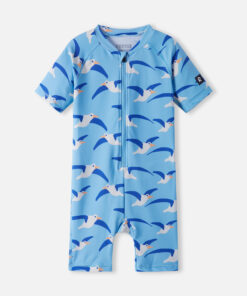 REIMA Kleinkinder UV Overall ATLANTTI (UPF 50+) | Fresh Blue