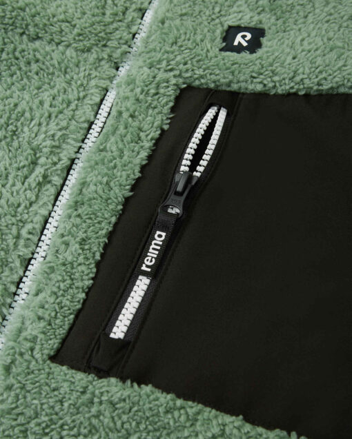 REIMA Fleece Jacke TURILAS | Green Clay