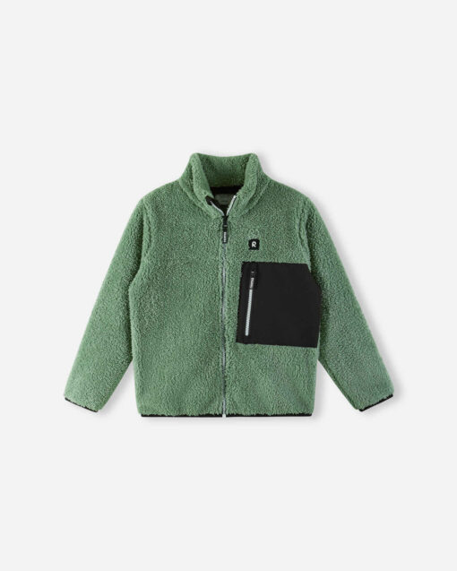 REIMA Fleece Jacke TURILAS | Green Clay