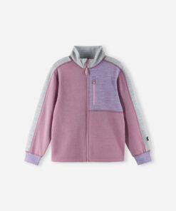 REIMA Merinomix Fleece Jacke MERIN | grey pink