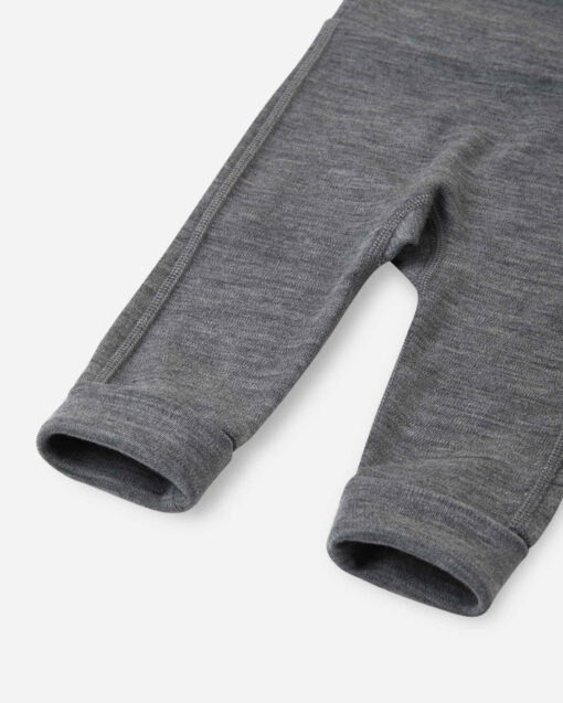 Reima Merino Baby Hose SUOJANA | Melange grey – Bild 3