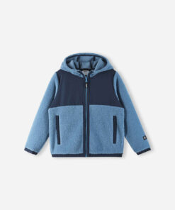REIMA Kinder Fleecejacke Turbo | Blue Ocean