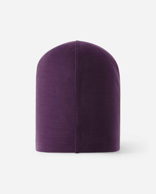 Reima leichte Merino (100%) Mütze DIMMA | deep purple – Bild 4