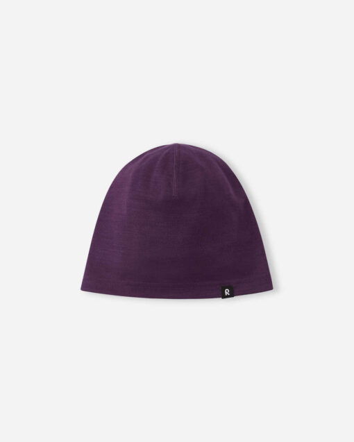Reima leichte Merino (100%) Mütze DIMMA | deep purple – Bild 3