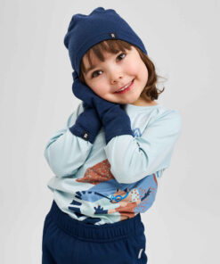 Alternative view of Reima leichte Merino (100%) Mütze DIMMA | navy