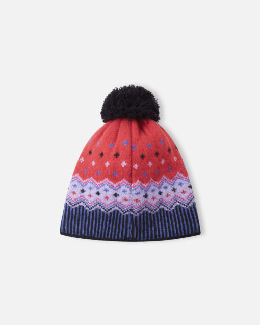 Reima Kinder Winter Wollmix Mütze (gefüttert) Pohjoinen | breezy violet – Bild 5