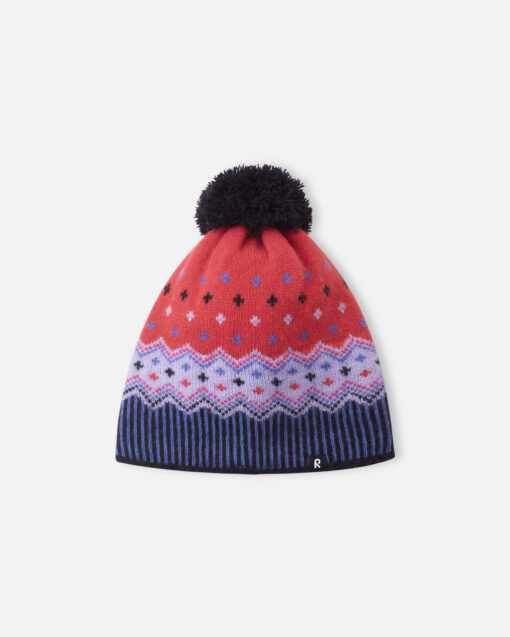 Reima Kinder Winter Wollmix Mütze (gefüttert) Pohjoinen | breezy violet – Bild 4