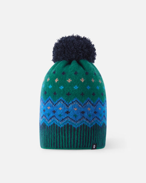 Reima Kinder Winter Wollmix Mütze (gefüttert) Pohjoinen | navy
