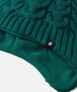 Alternative view of REIMA Merino Beanie gefüttert Paljakka | deeper green