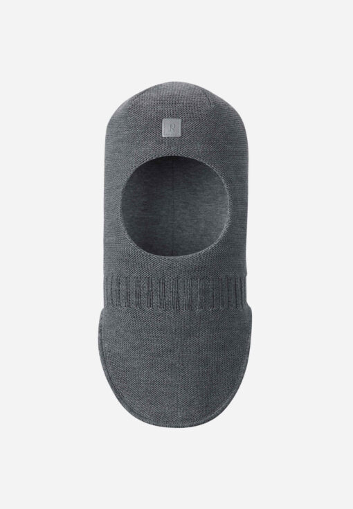 REIMA Kinder Merino Sturmhaube / Balaclava STARRIE | Melange grey