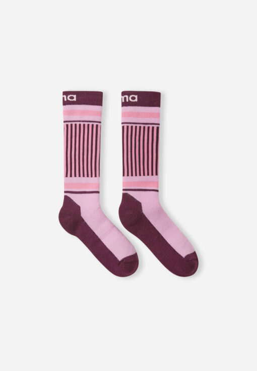 REIMA Winter Socken Frotee (mit Merino) | grey pink